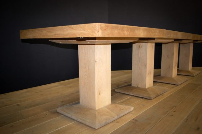 Custom Metropolis Dining Table