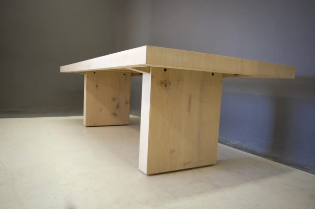 Custom Plinth Dining Table